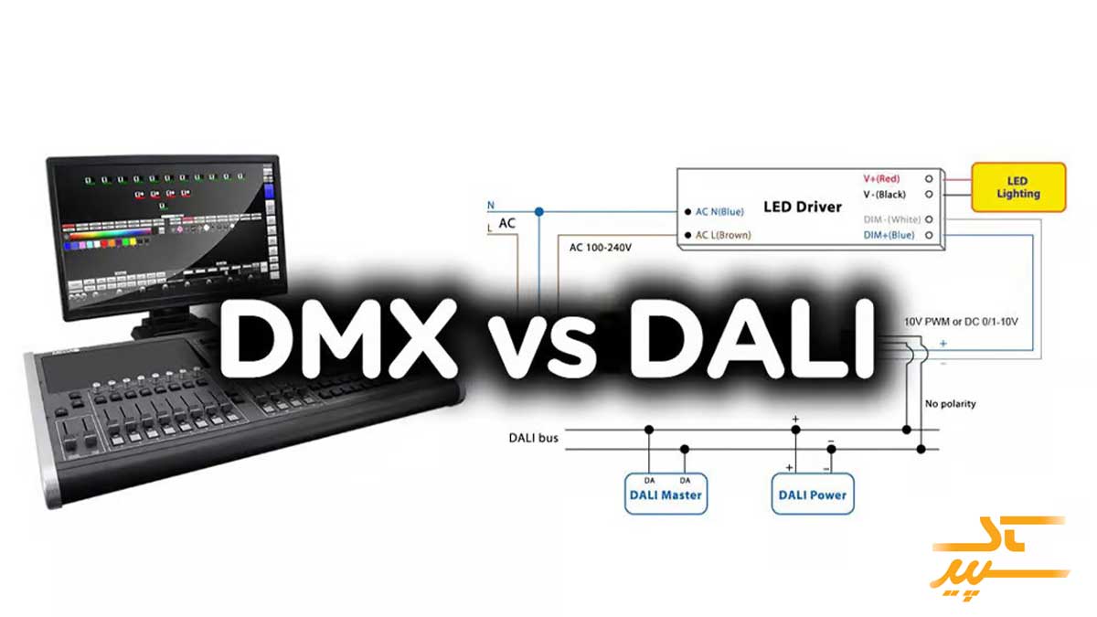 مقایسه تکنولوژی های نورپردازی DMX، DALI و Art-Net